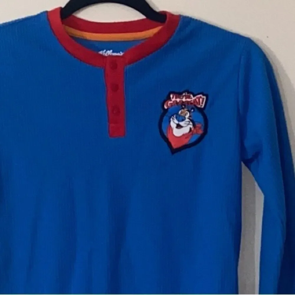 10/$50 Kellogg’s They’re GR R REAT! FLAME RESISTANT Boy Shirt Size L (10-12)